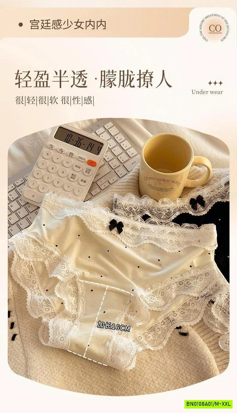 SET 6 QUẦN CHIP REN 10A