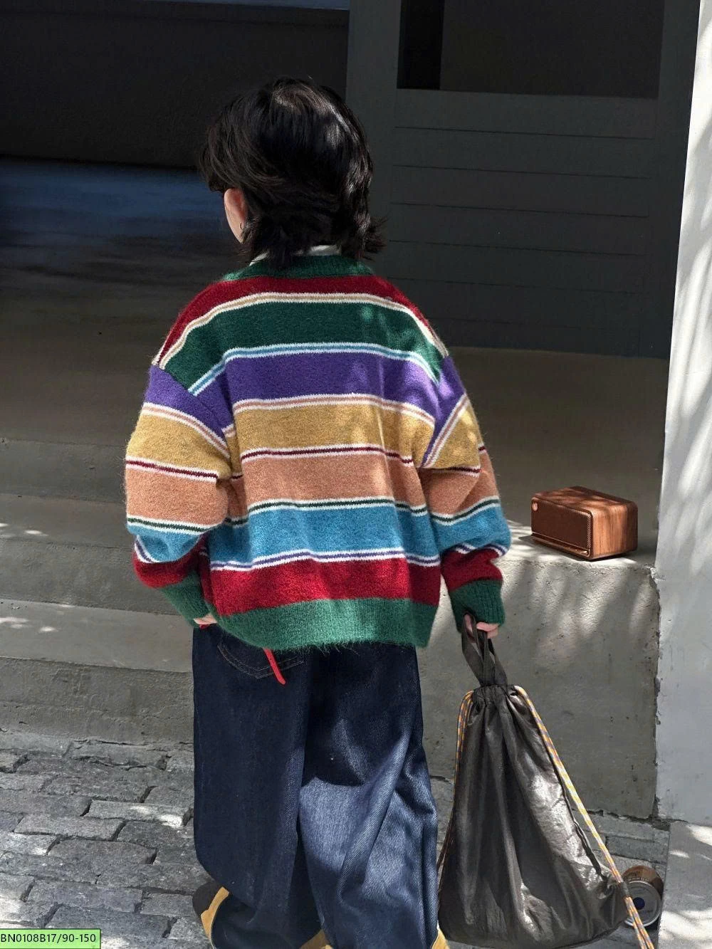 ÁO LEN KẺ SẮC MÀU