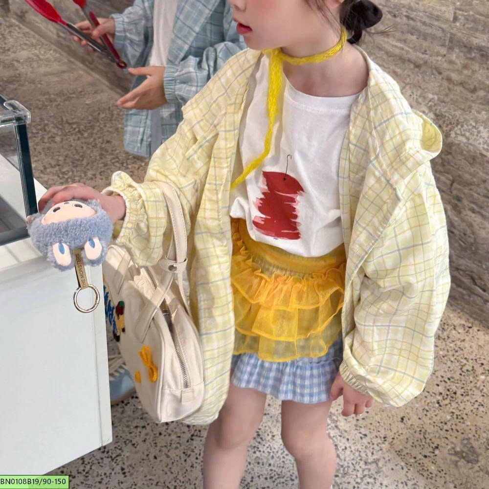 ÁO SƠ MI CHỐNG NẮNG LIỀN MŨ