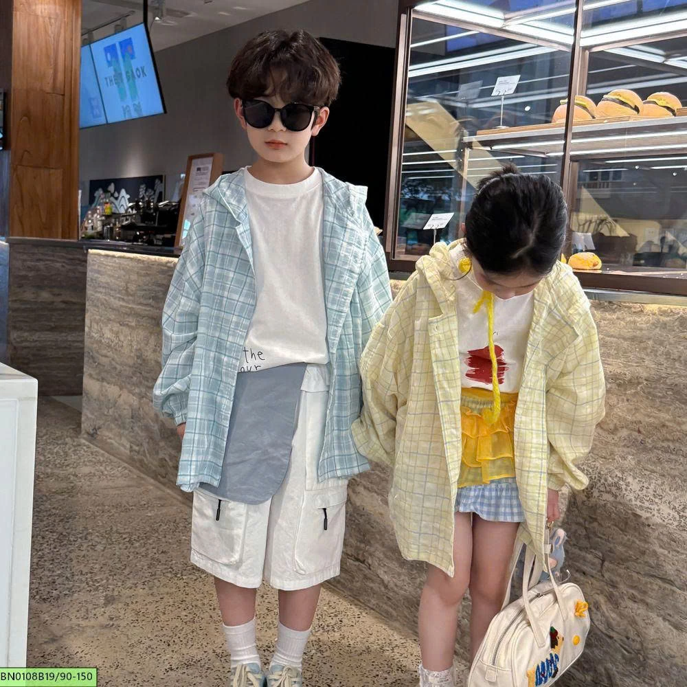 ÁO SƠ MI CHỐNG NẮNG LIỀN MŨ