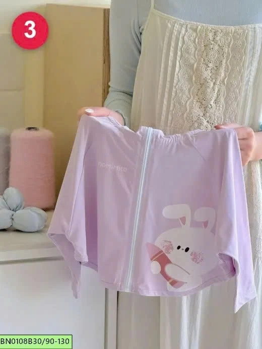 ÁO CHỐNG NẮNG HOẠT HÌNH CHO BÉ