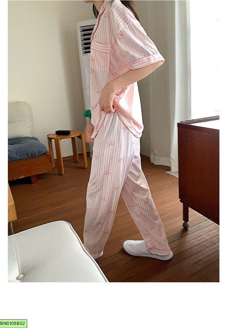BỘ NGỦ HỒNG NƠ KẺ SỌC