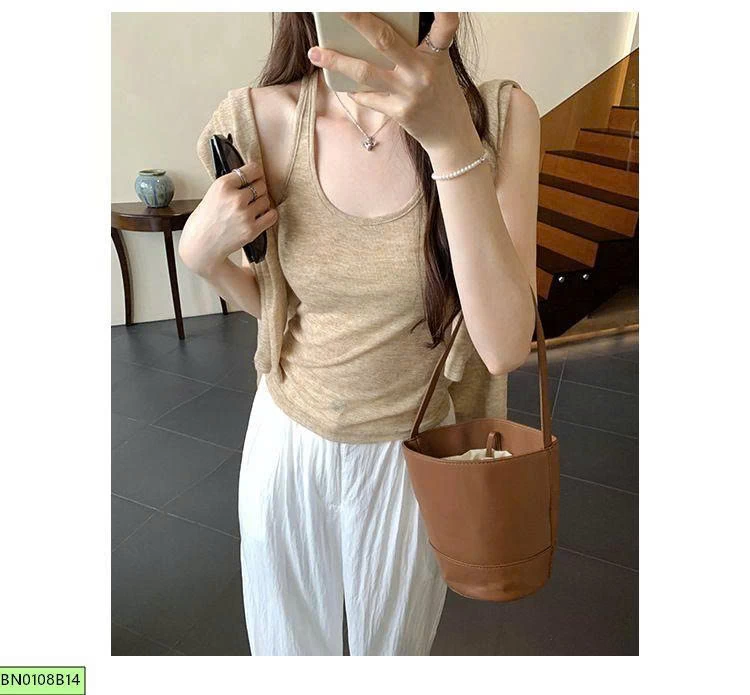 SET ÁO THUN MỎNG KÈM ÁO BA LỖ