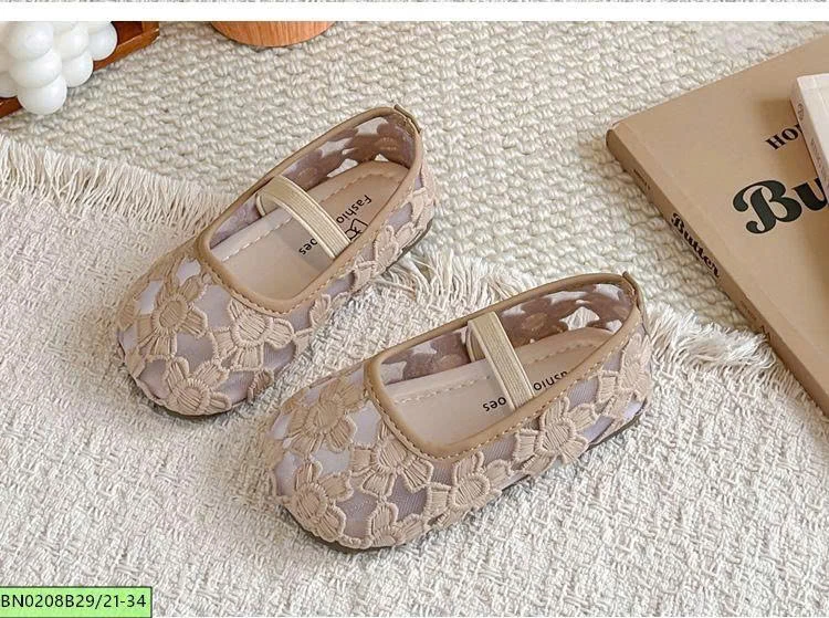 GIÀY BÚP BÊ LƯỚI BÉ GÁI
