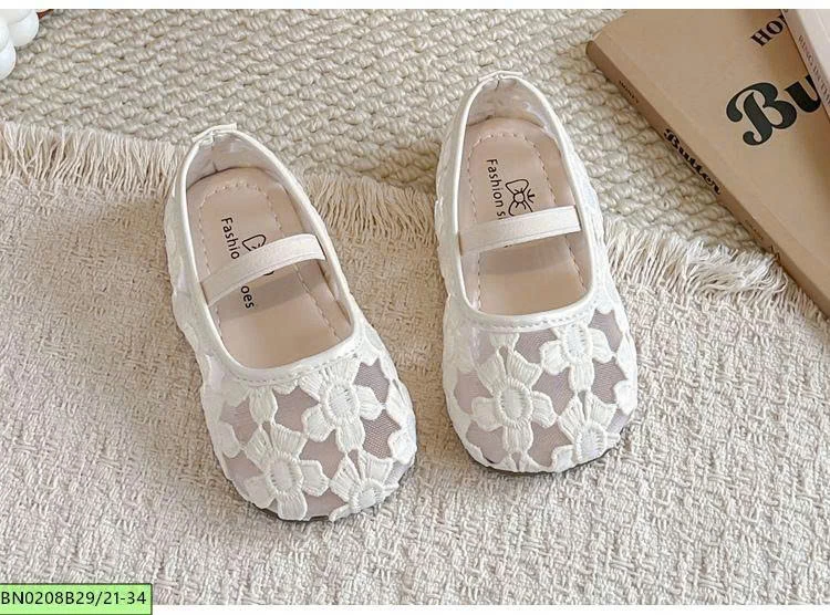 GIÀY BÚP BÊ LƯỚI BÉ GÁI