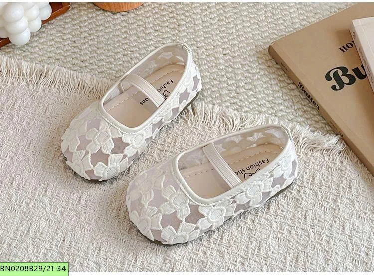 GIÀY BÚP BÊ LƯỚI BÉ GÁI