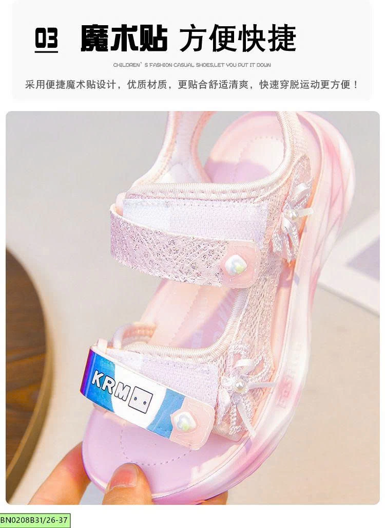 SANDAL KRM BÉ GÁI