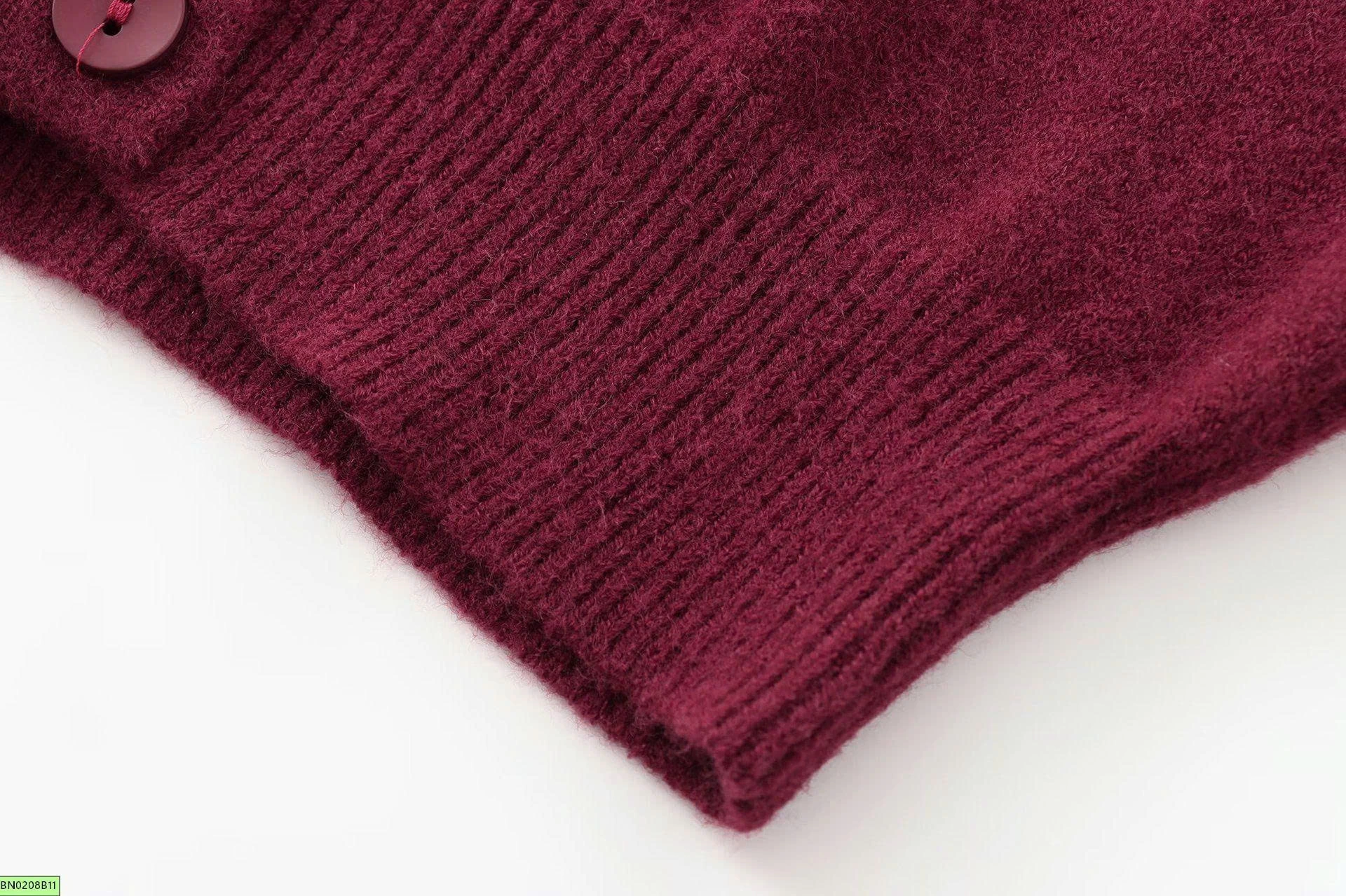 ÁO CARDIGAN LEN CÀI CÚC