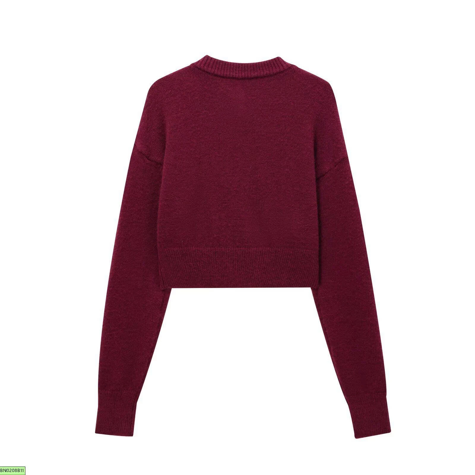 ÁO CARDIGAN LEN CÀI CÚC