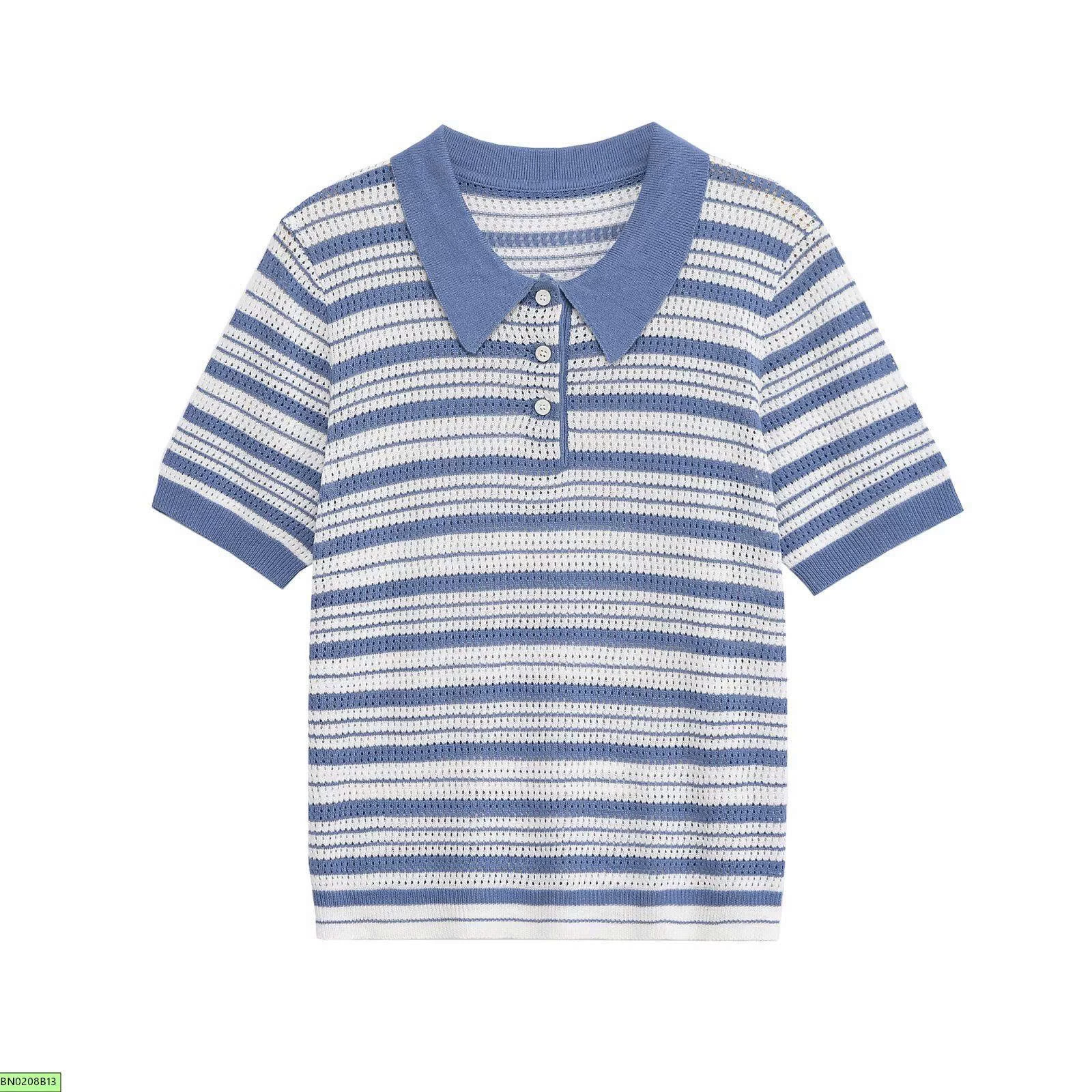ÁO POLO LEN MỎNG TAY CỘC