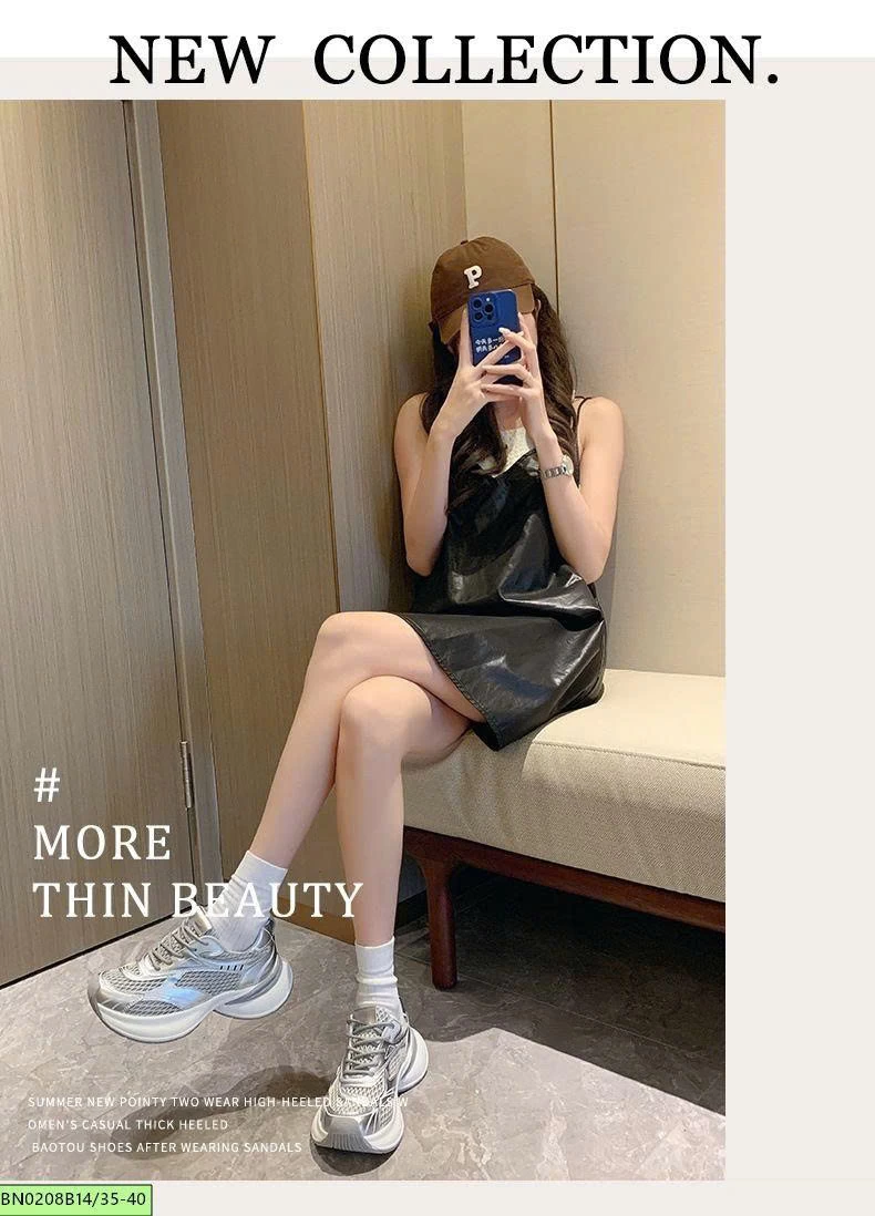 GIÀY THỂ THAO NỮ ĐỘN ĐẾ