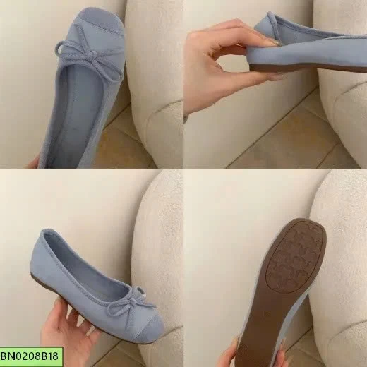 GIÀY BÚP BÊ NƠ PHONG CÁCH HÀN QUỐC