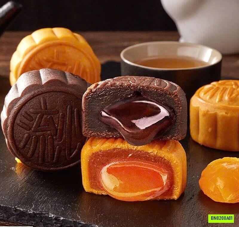 BÁNH TRUNG THU BIBIZAN NHÂN CHẢY