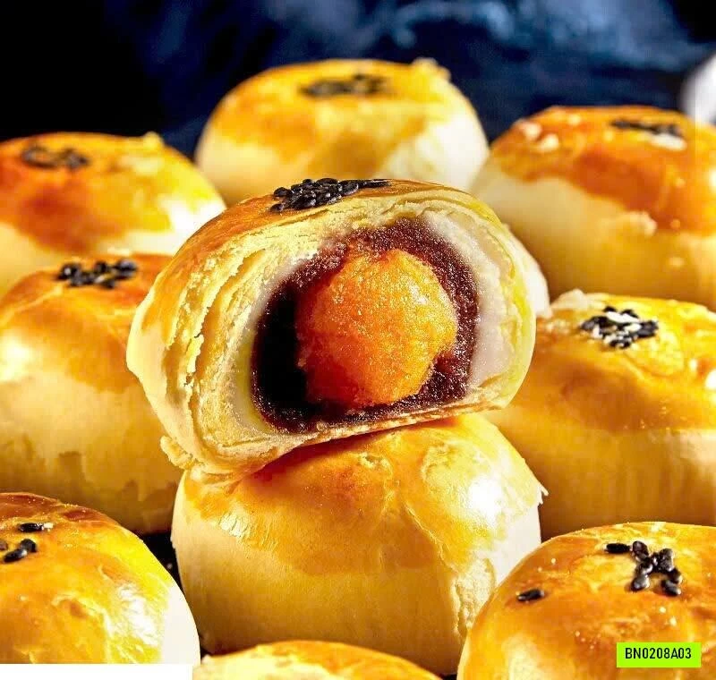BÁNH NGÀN LỚP NHÂN TRỨNG MUỐI BIBIZAN