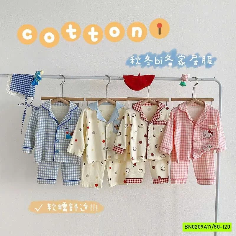 PIJAMA COTTON DỄ THƯƠNG