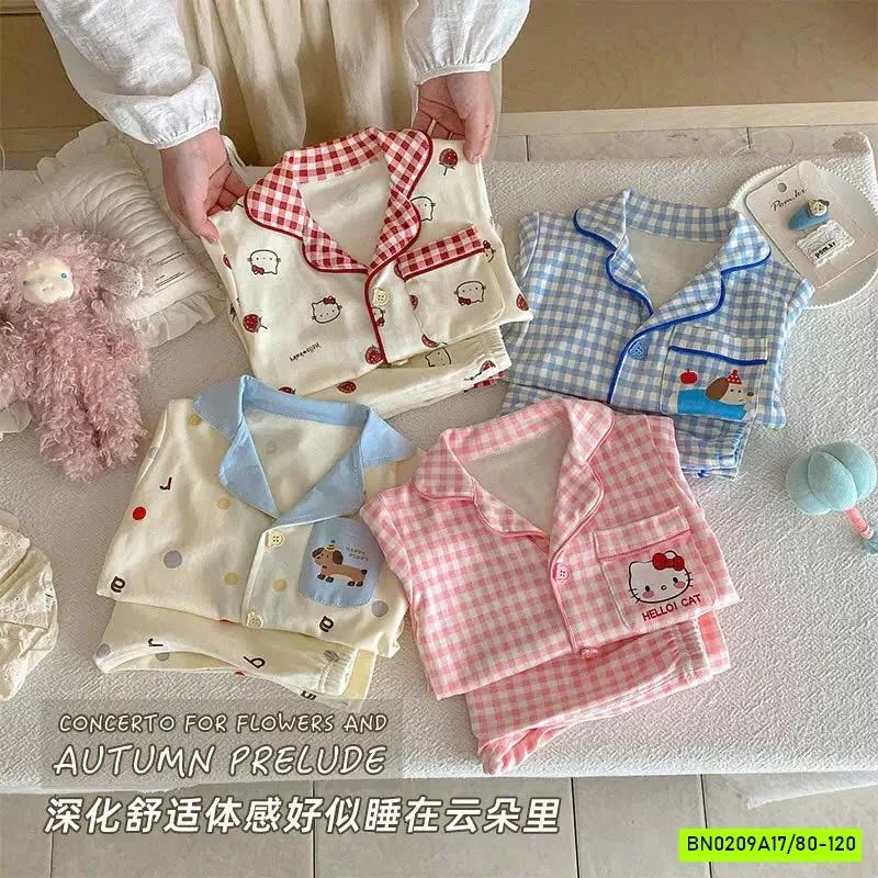 PIJAMA COTTON DỄ THƯƠNG