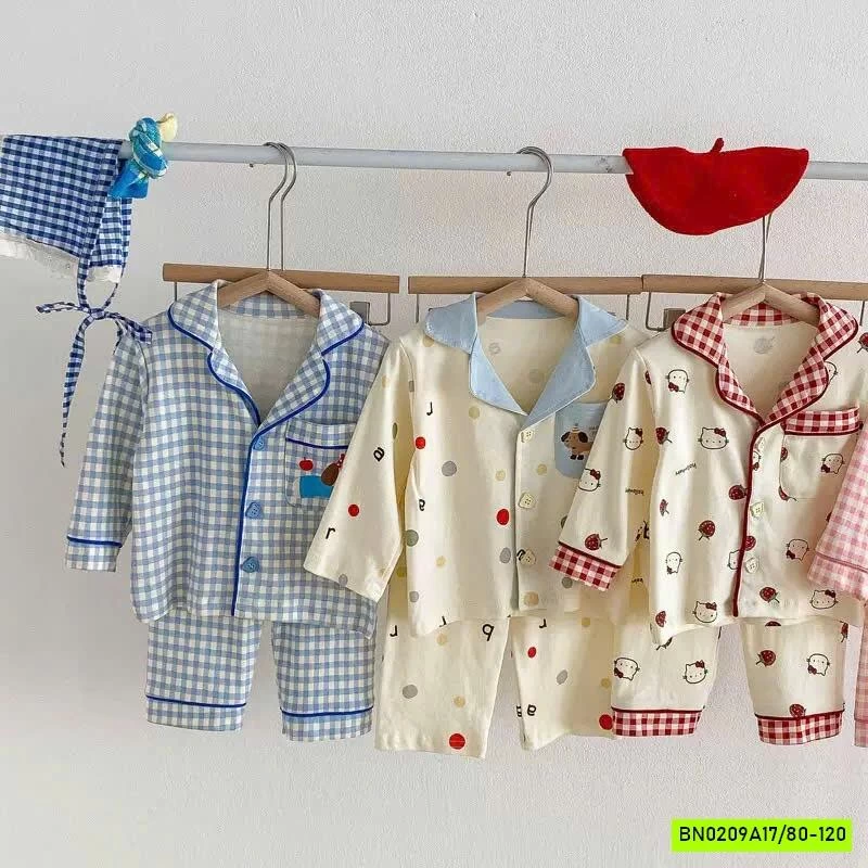 PIJAMA COTTON DỄ THƯƠNG