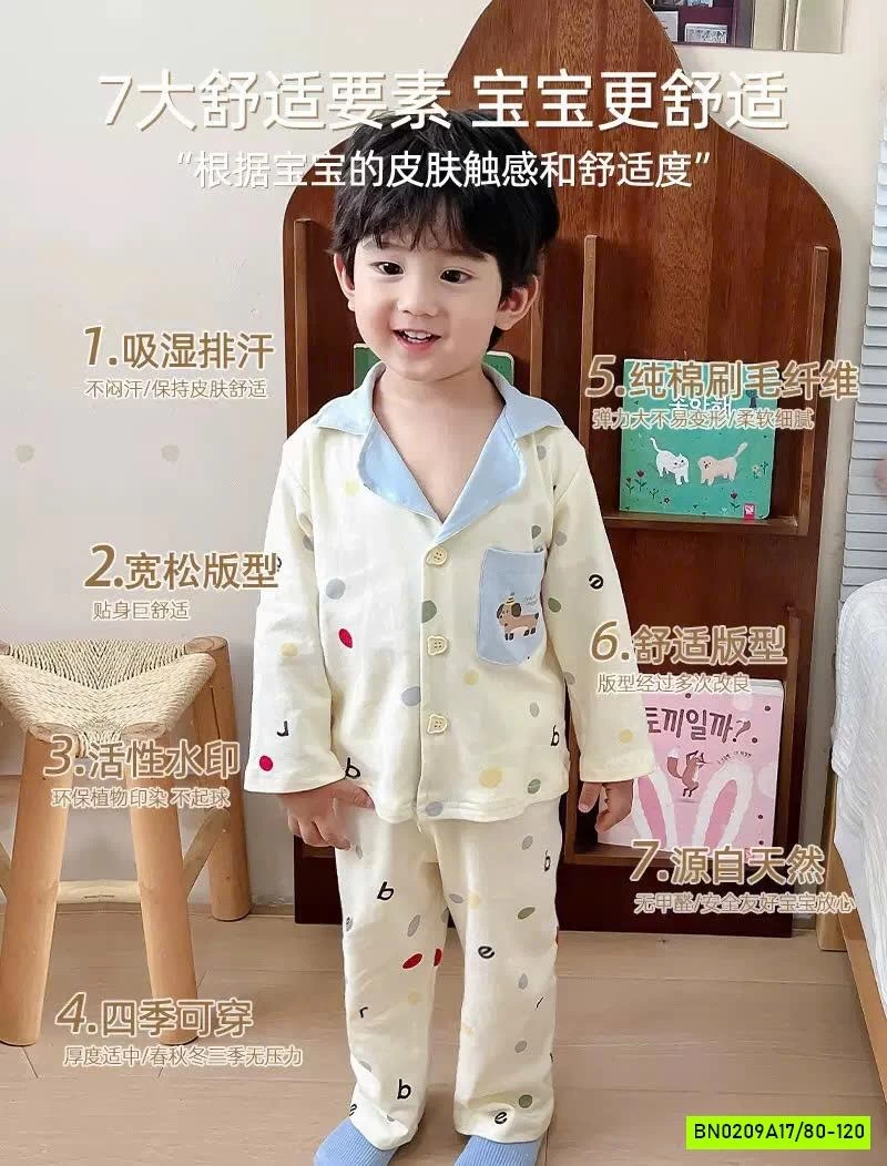 PIJAMA COTTON DỄ THƯƠNG