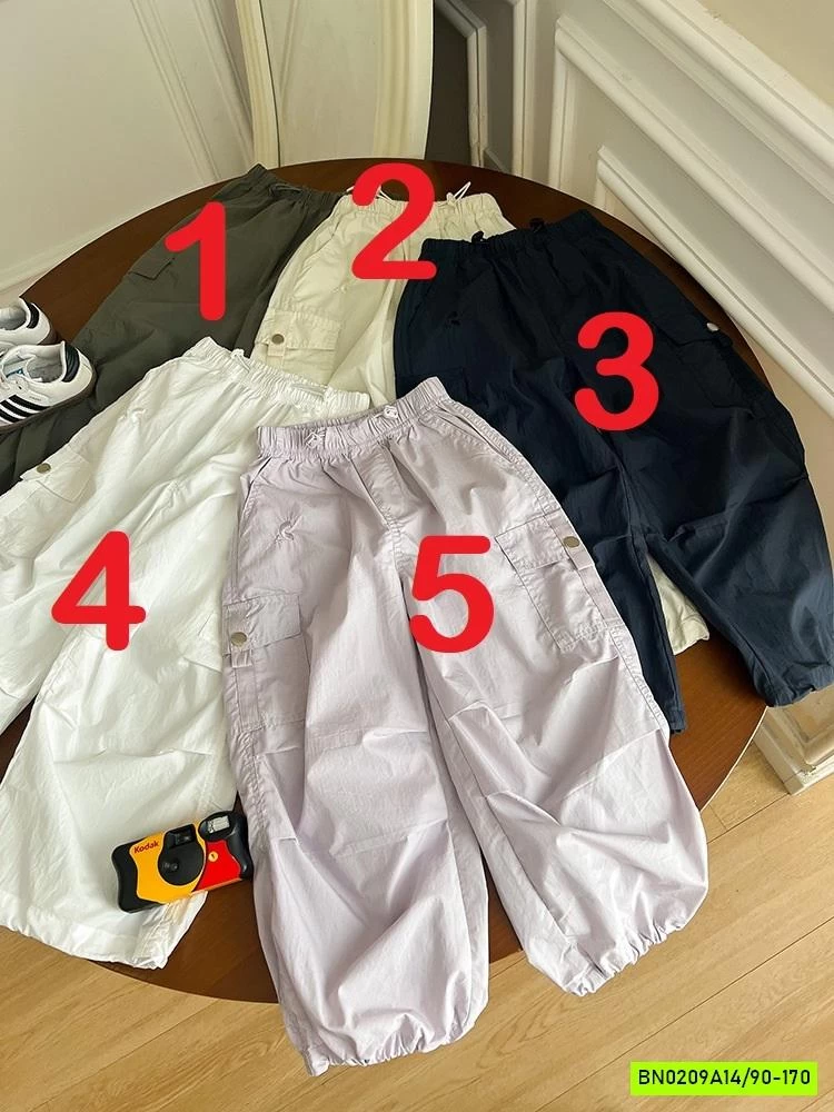 QUẦN JOGGER GIÓ TÚI HỘP 25C026 AMBB