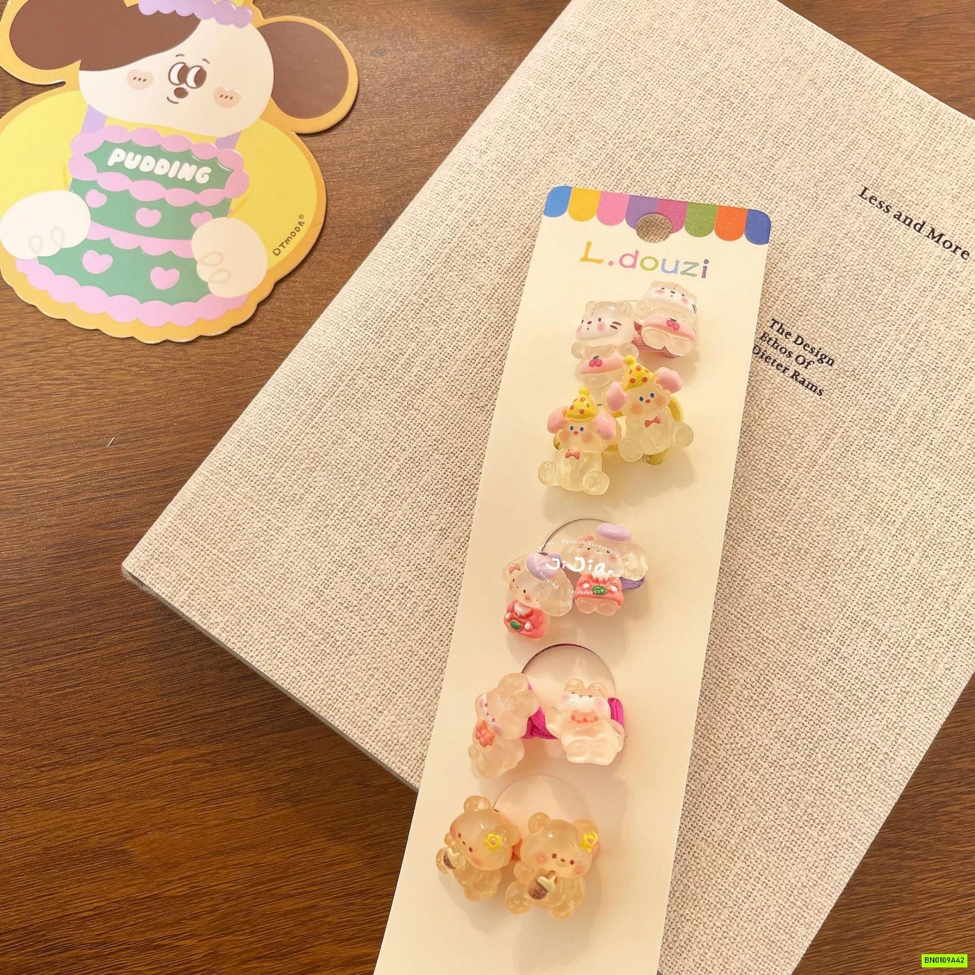 BÌA 5 SÉT BUỘC TÓC THÚ CƯNG DỄ THƯƠNG