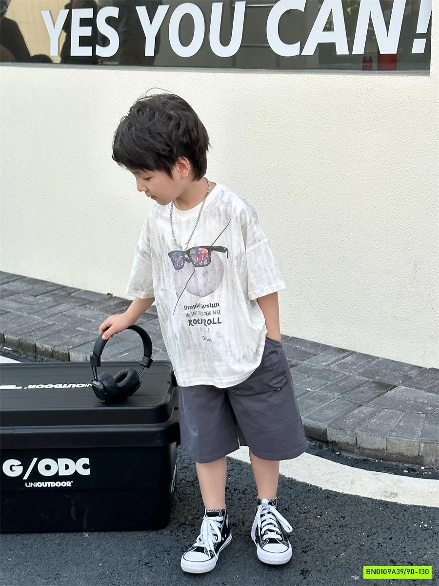 ÁO THUN LOANG IN HÌNH KÍNH