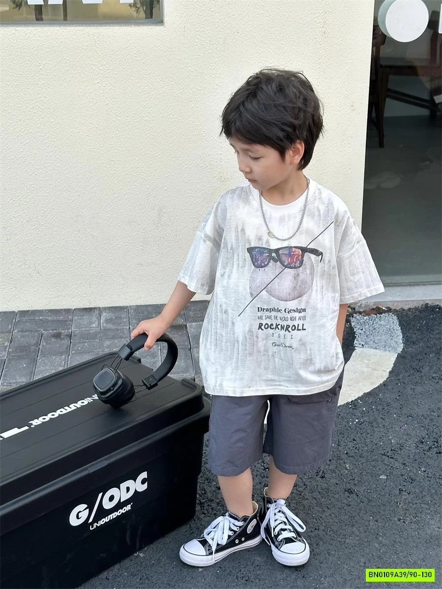 ÁO THUN LOANG IN HÌNH KÍNH