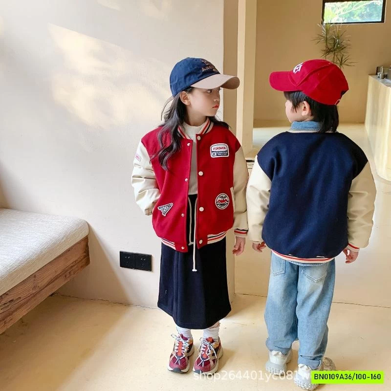 ÁO BOMBER BÓNG CHÀY CHO BÉ