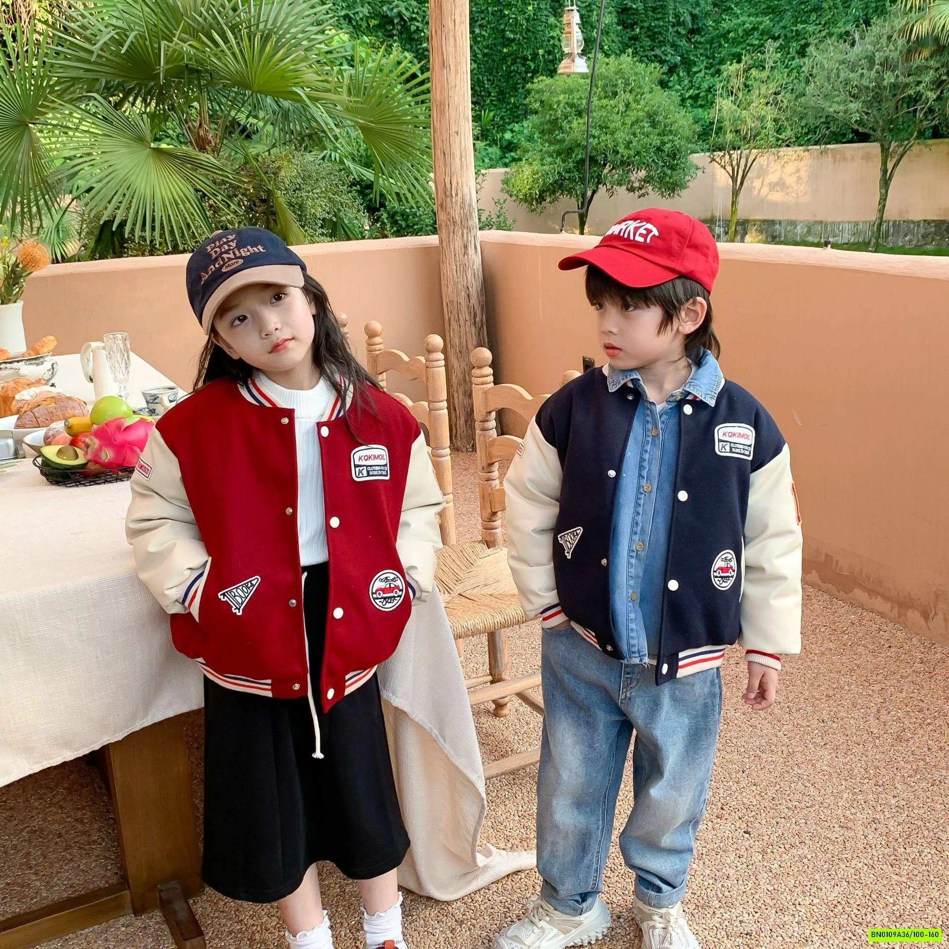 ÁO BOMBER BÓNG CHÀY CHO BÉ