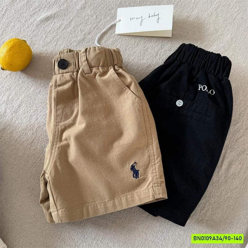 SHORT 50736 THÊU LOGO NGỰA