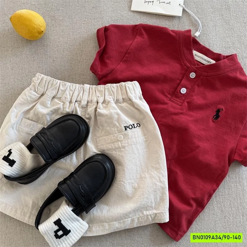 SHORT 50736 THÊU LOGO NGỰA