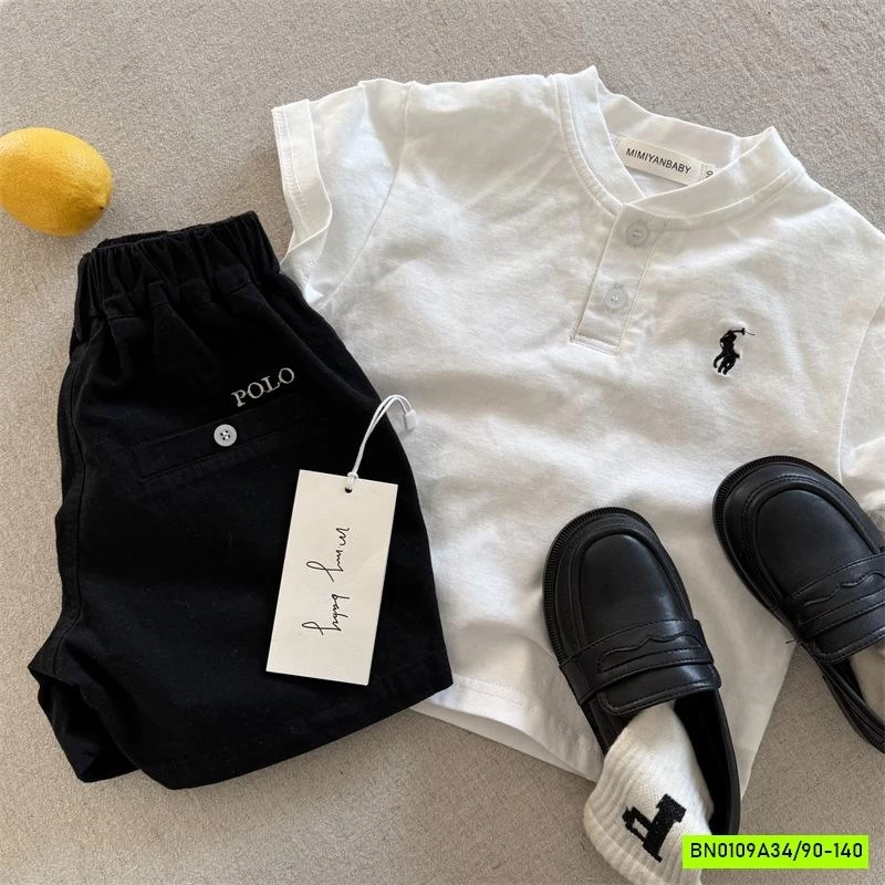 SHORT 50736 THÊU LOGO NGỰA