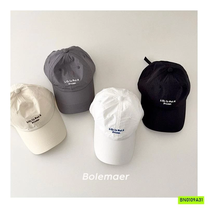 MŨ KẾT GIÓ THÊU CHỮ SZ TO