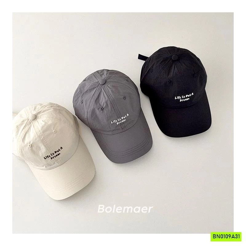 MŨ KẾT GIÓ THÊU CHỮ SZ TO