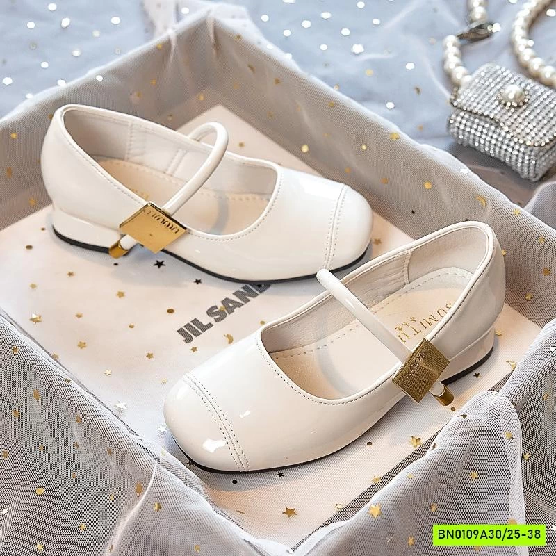 GIÀY BÚP BÊ DA BÓNG TAG VÀNG