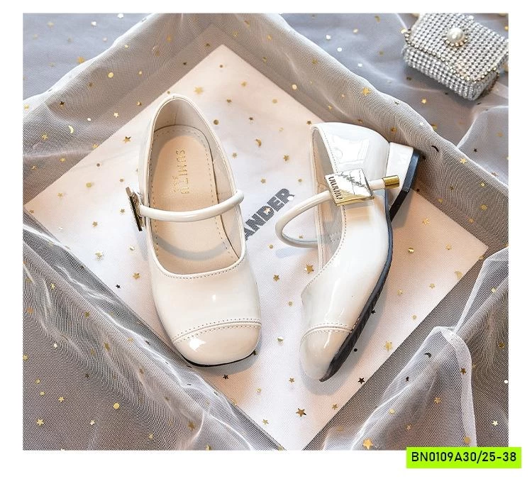 GIÀY BÚP BÊ DA BÓNG TAG VÀNG