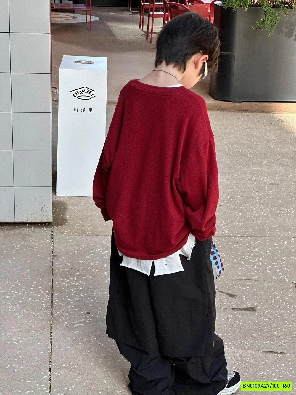 ÁO THUN ĐỎ 6537 IN HÌNH