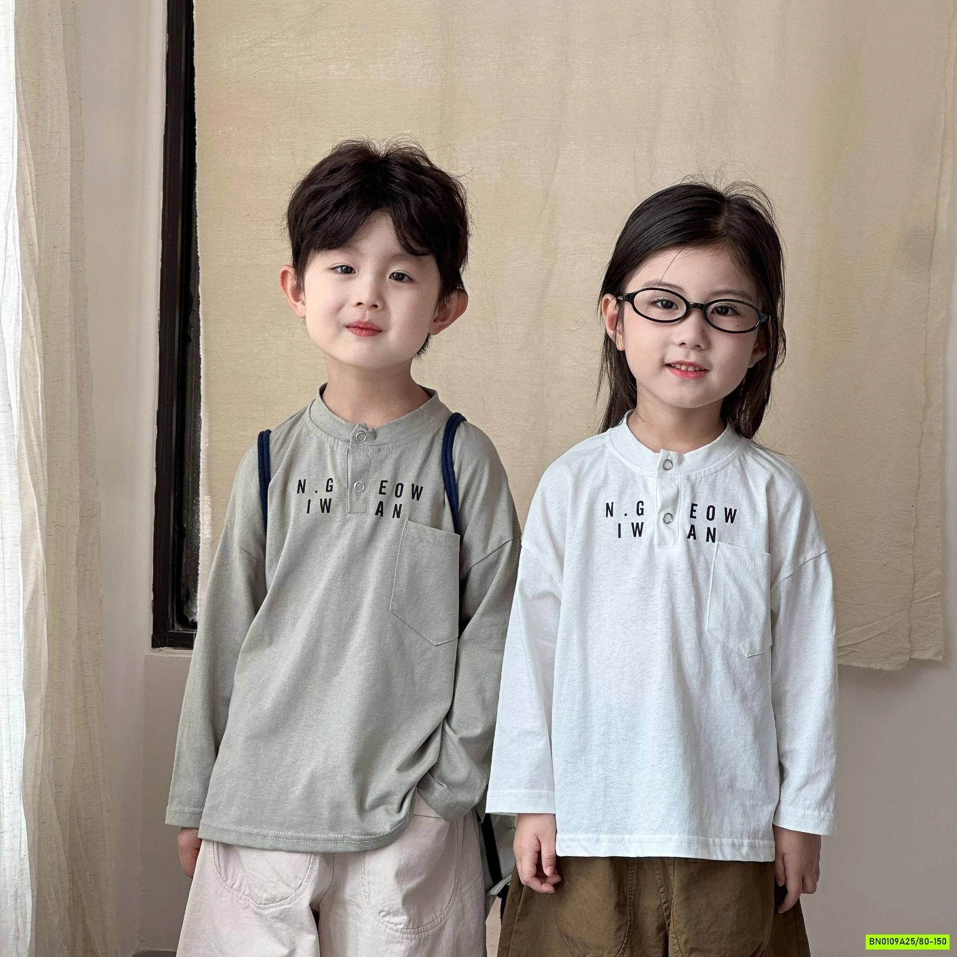 ÁO THUN CỔ TRỤ IN CHỮ