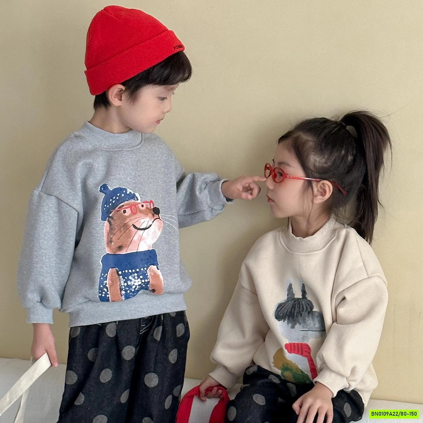 ÁO NỈ BÔNG IN HÌNH