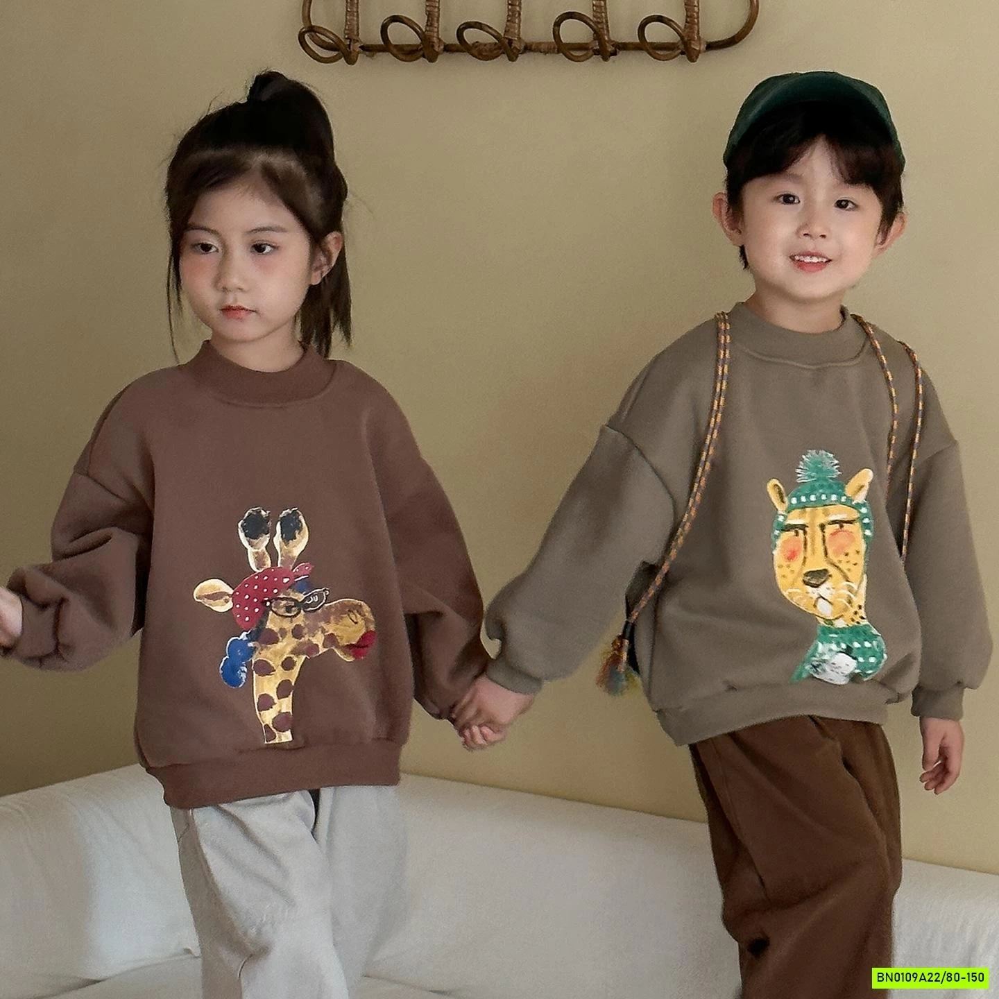 ÁO NỈ BÔNG IN HÌNH