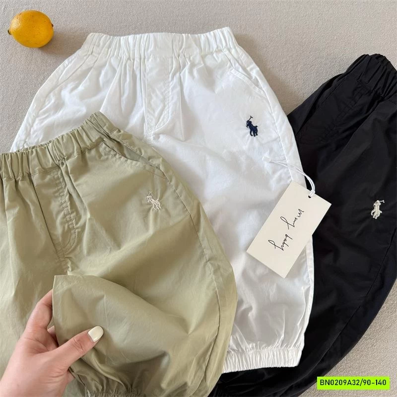 QUẦN BOM GIÓ MỀM 66560 LOGO NGỰA MMY