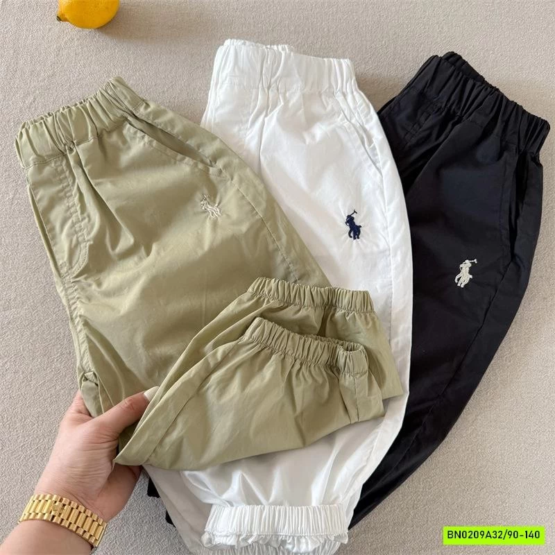 QUẦN BOM GIÓ MỀM 66560 LOGO NGỰA MMY