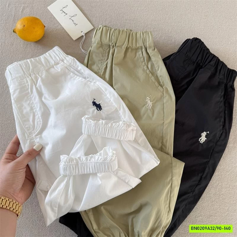 QUẦN BOM GIÓ MỀM 66560 LOGO NGỰA MMY