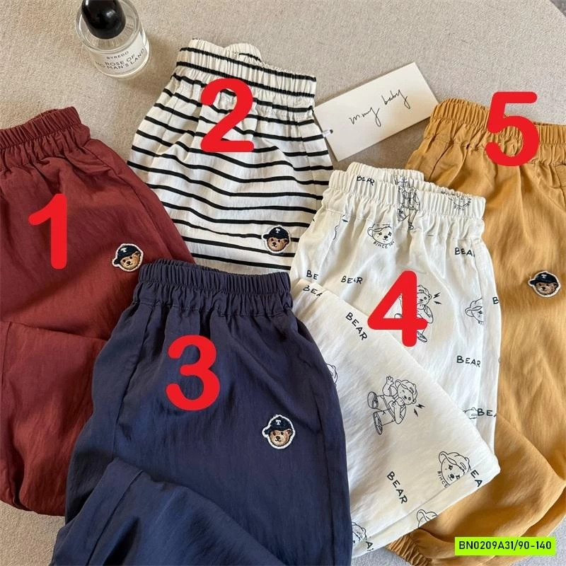 QUẦN BOM GIÓ MỀM 70606 MMY