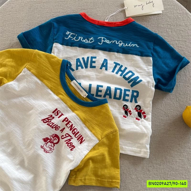 ÁO THUN XƯỚC PHỐI MÀU 50577 MMY