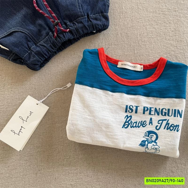 ÁO THUN XƯỚC PHỐI MÀU 50577 MMY