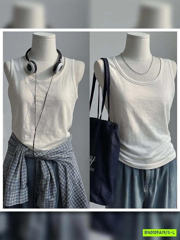 ÁO THUN GIẤY SÁT NÁCH CỔ TRÒN