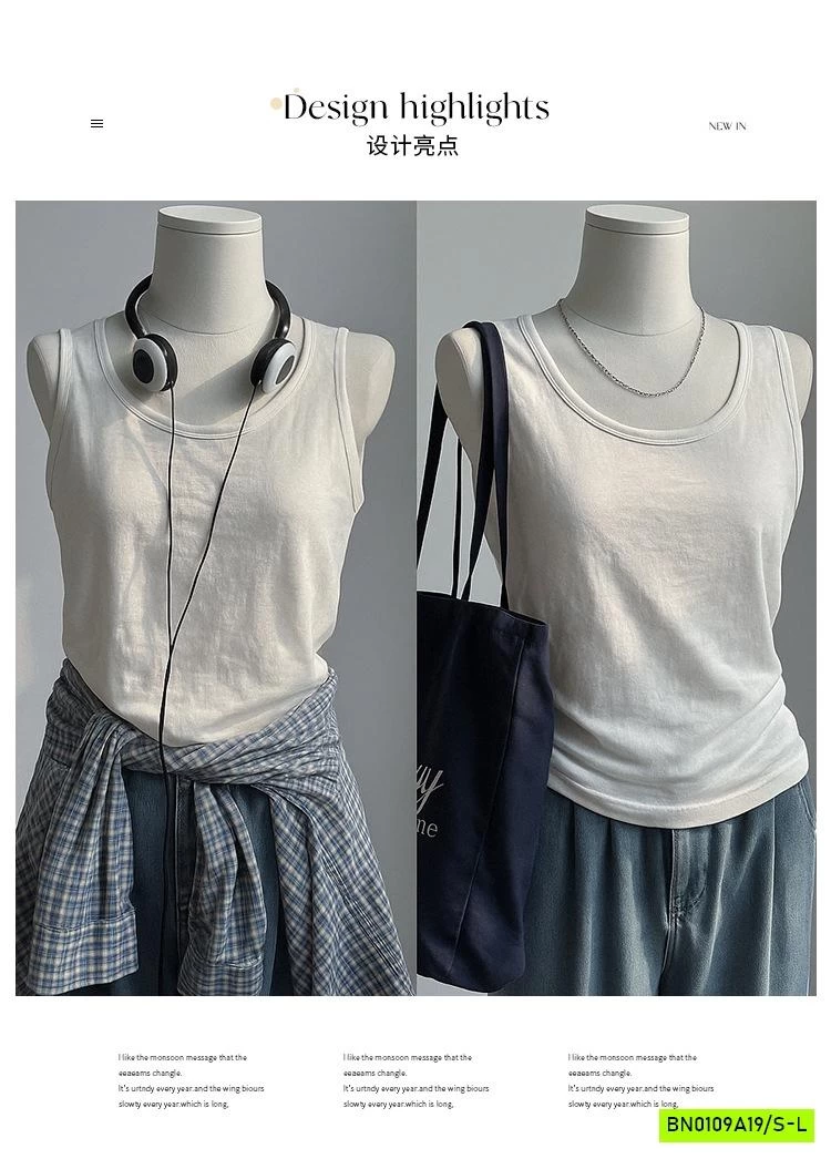 ÁO THUN GIẤY SÁT NÁCH CỔ TRÒN