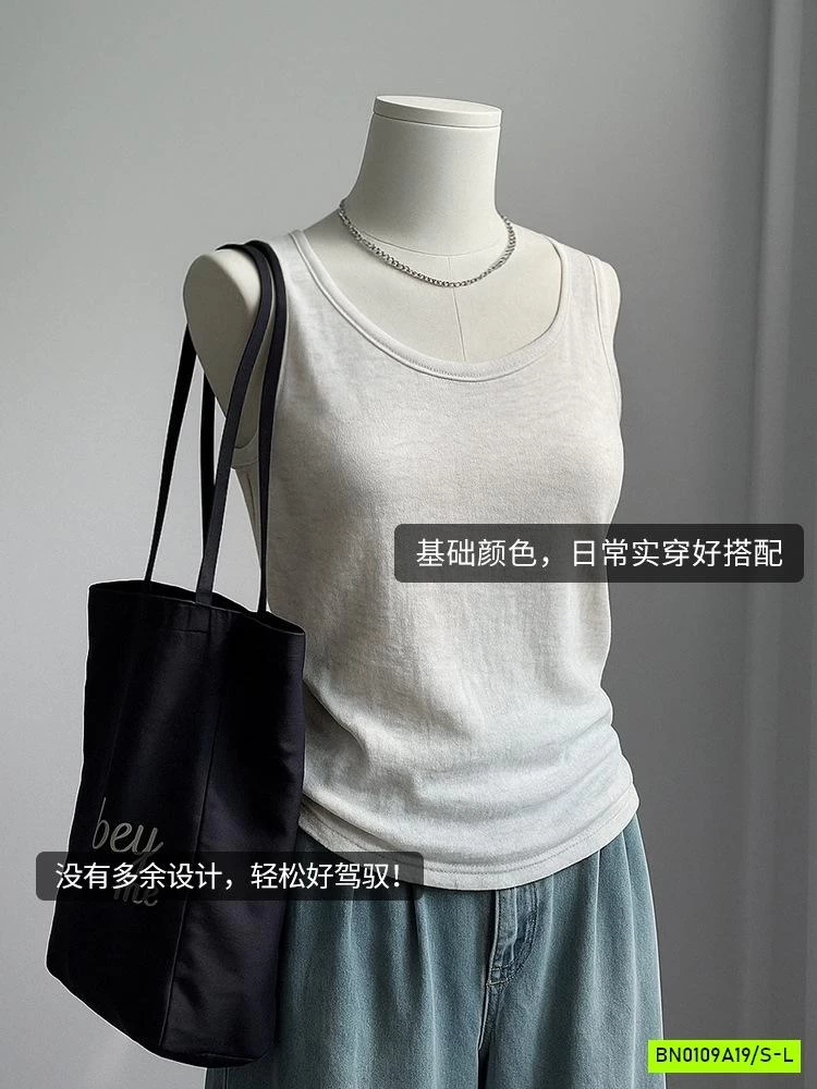 ÁO THUN GIẤY SÁT NÁCH CỔ TRÒN