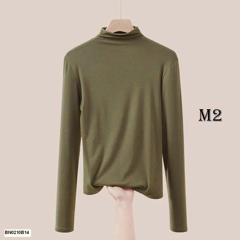 ÁO GIỮ NHIỆT NỮ TRƠN MẦU