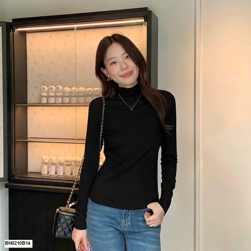 ÁO GIỮ NHIỆT NỮ TRƠN MẦU